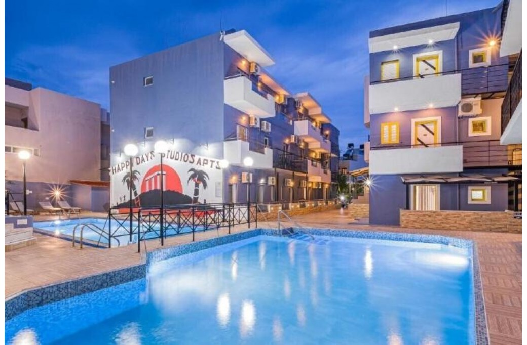 Готель Happy Days Studios & Apts, 4★ Готель Happy Days Studios & Apts, 4★