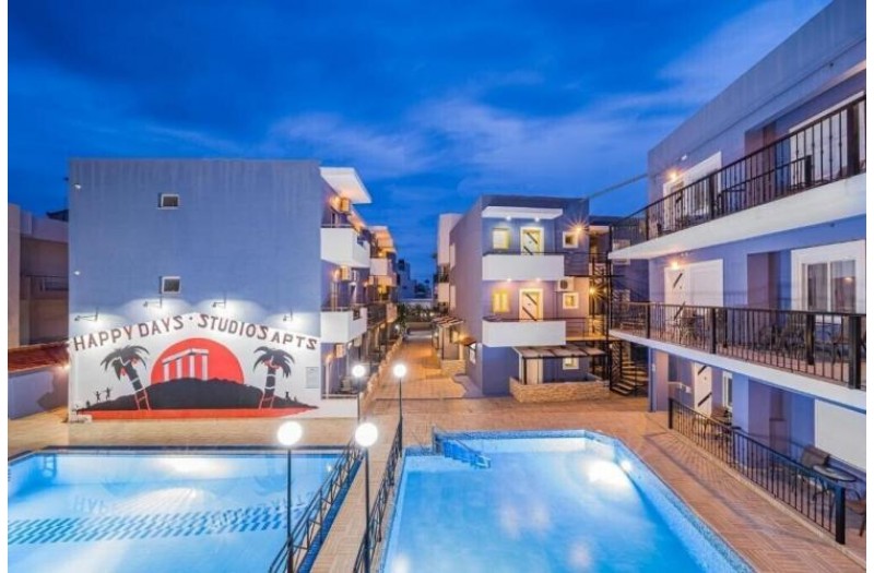 Готель Happy Days Studios & Apts, 4★ Готель Happy Days Studios & Apts, 4★