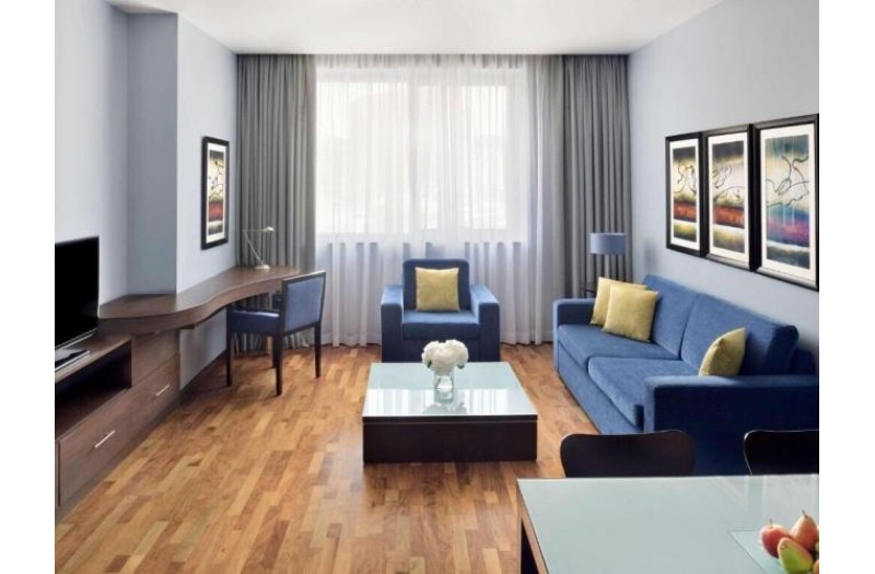 Готель Movenpick Hotel Apartmnts Al Mamzar Dubai, 5★ Готель Movenpick Hotel Apartmnts Al Mamzar Dubai, 5★